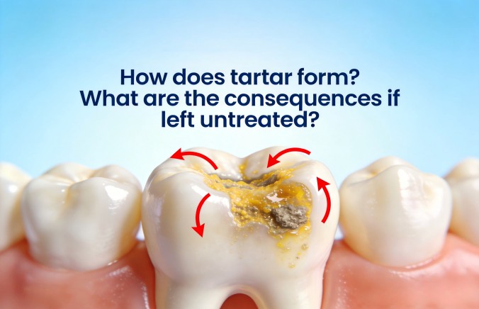 How does tartar form? What are the consequences of neglecting it?