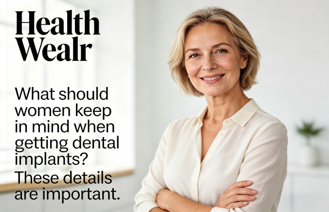 What should women pay attention to when getting dental implants? These details are important