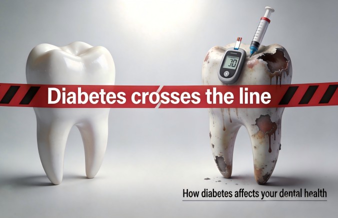 Diabetes Isn’t Just a “Blood Sugar Problem”: Does It Affect Your Teeth and Gums?