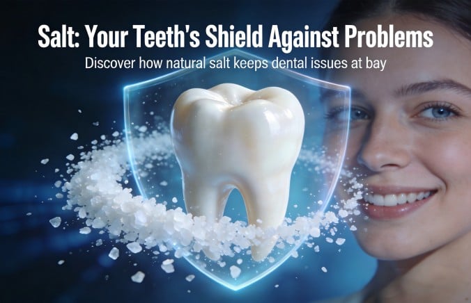 A “Tooth-Care Wonder” in the Kitchen? How Salt Can Help You Avoid Oral Health Problems