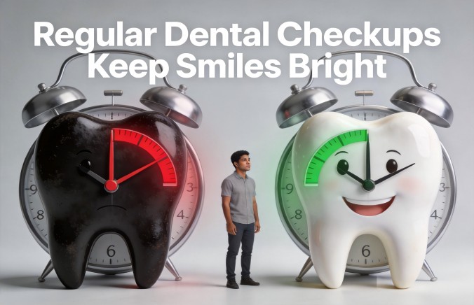 Don't wait until you have a toothache to regret it: Make physical exams and dental visits a habit