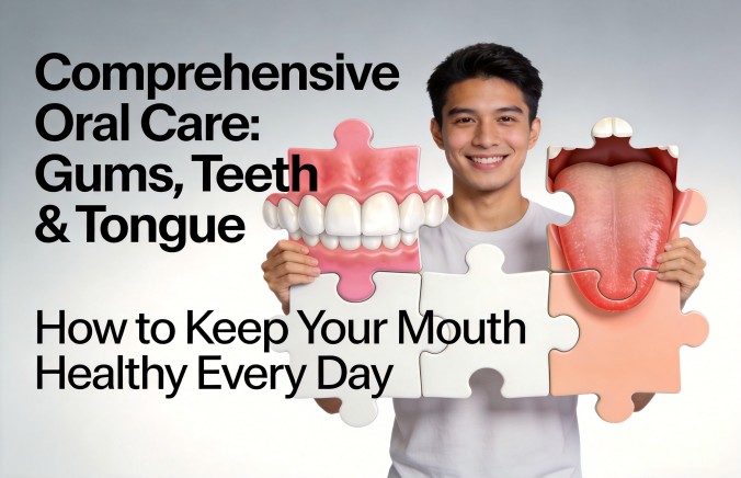 Gums, Teeth, and Tongue: How to Achieve Comprehensive Oral Care?