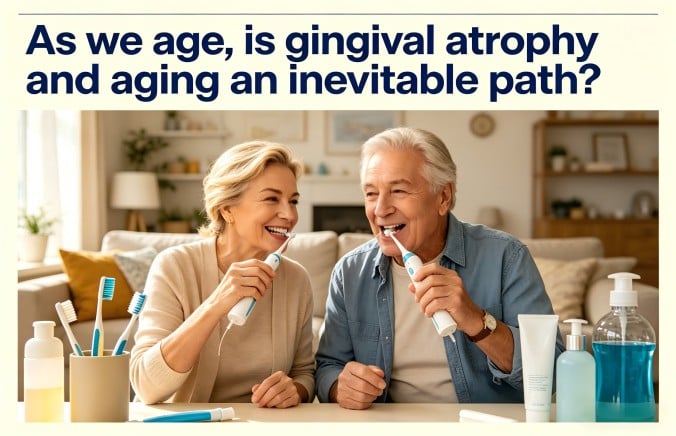 Is gum recession an inevitable part of aging?