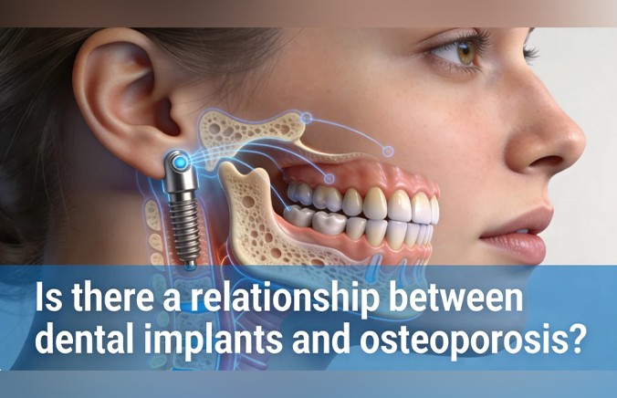 Is there a relationship between dental implants and osteoporosis?